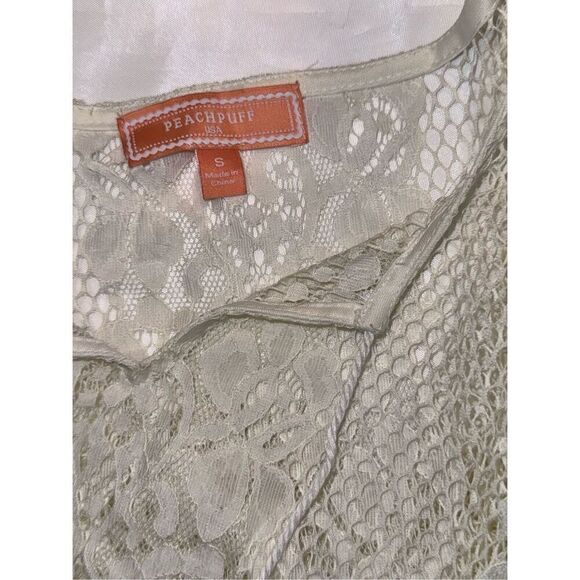 Coverup cape throw poncho swimsuit cover size small fringe native trim - Picture 8 of 9